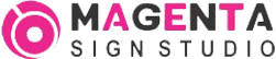 Magenta sign